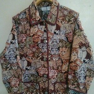 Blair women's Button Front Coat Size XL